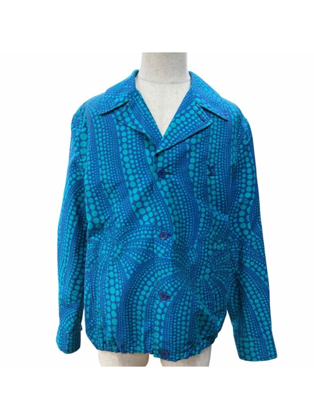 Louis Vuitton Yayoi Kusama Over Pumpkin Jacket Blue 46